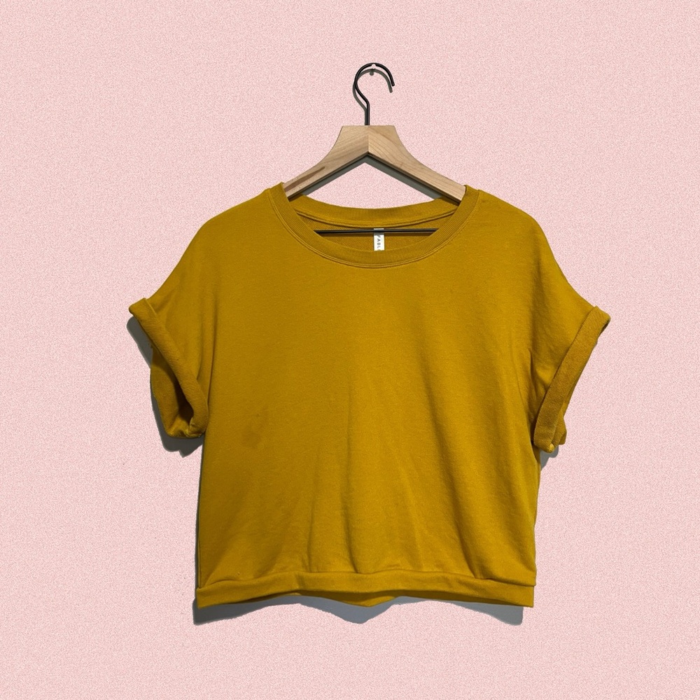 FABLETICS Cropped Terry Tee